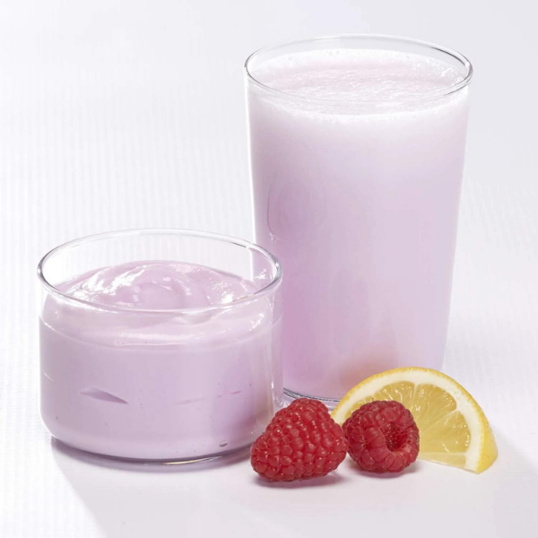 Lemon Raspberry Shake or Pudding
