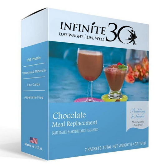 Creamy Chocolate Blue Box Shake or Pudding