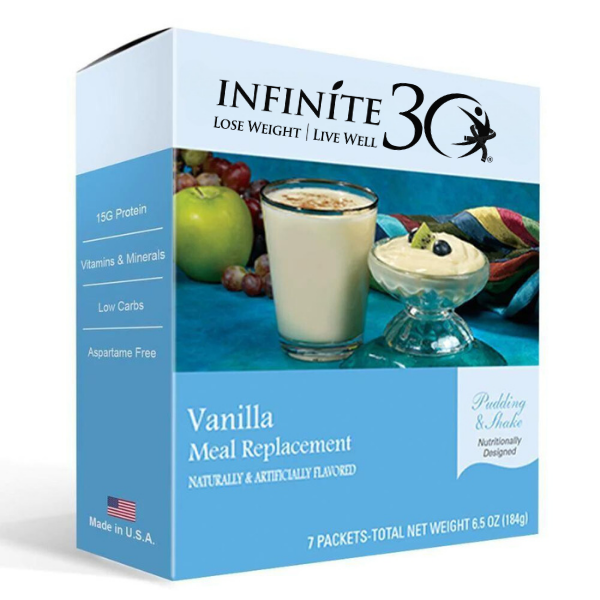 Very Vanilla Blue Box Shake or Pudding