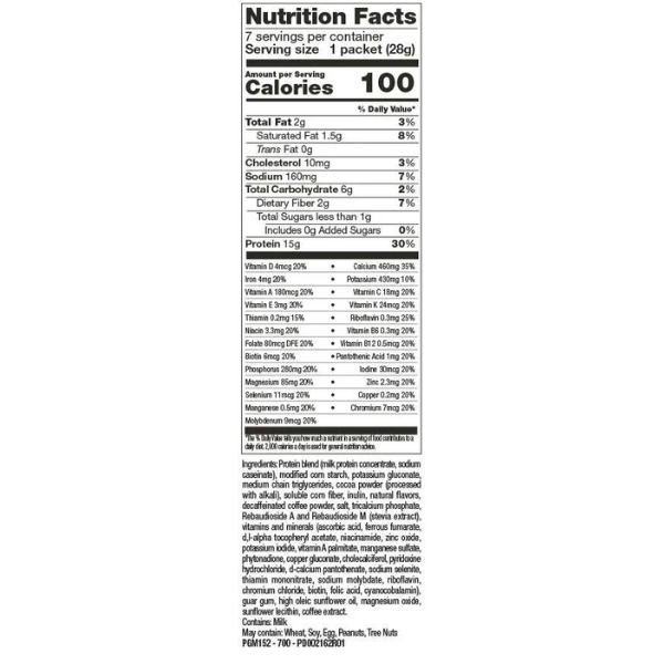 Mocha Shake or Pudding Mix