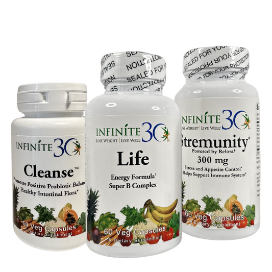 Supplement 3 Pack - Energy + Immunity + Stress Relief