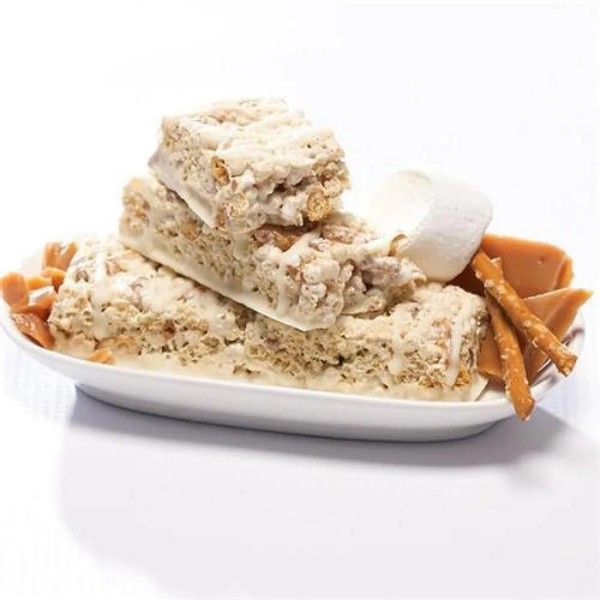 Salted Toffee Pretzel Bars