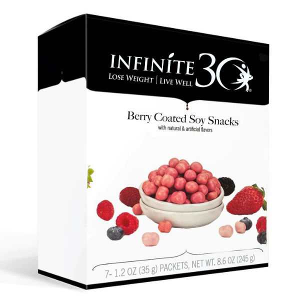 Berry Coated Soy Snacks
