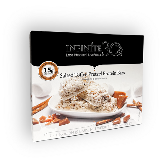 Salted Toffee Pretzel Bars