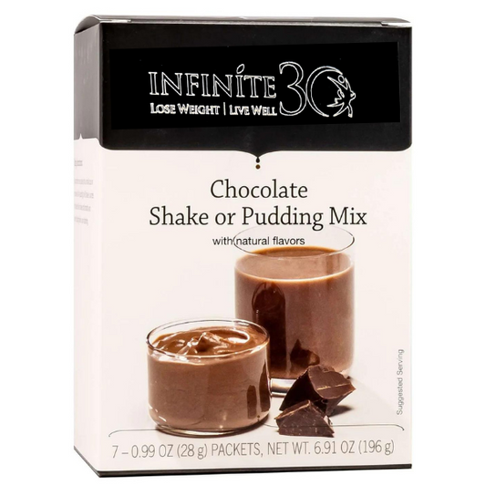Chocolate Black Box Shake or Pudding