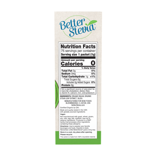 Stevia Powder Packs