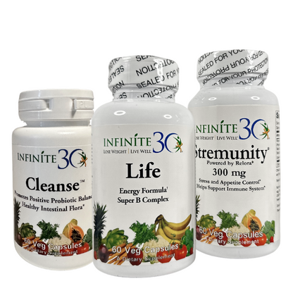 Supplement 3 Pack - Energy + Immunity + Stress Relief