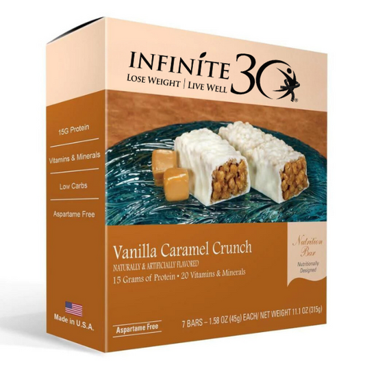 Vanilla Caramel Crunch Bars