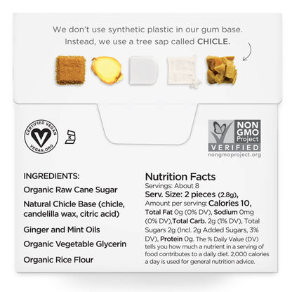 Ginger Natural Chewing Gum